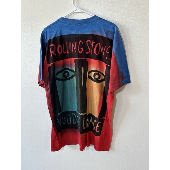 1994 Rolling Stones Voodoo Lounge Single Stitch Double Sided Brockum T-Shirt XL - Picture 3 of 6